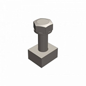 Крепёж решётки к лотку бетонному Optima 300